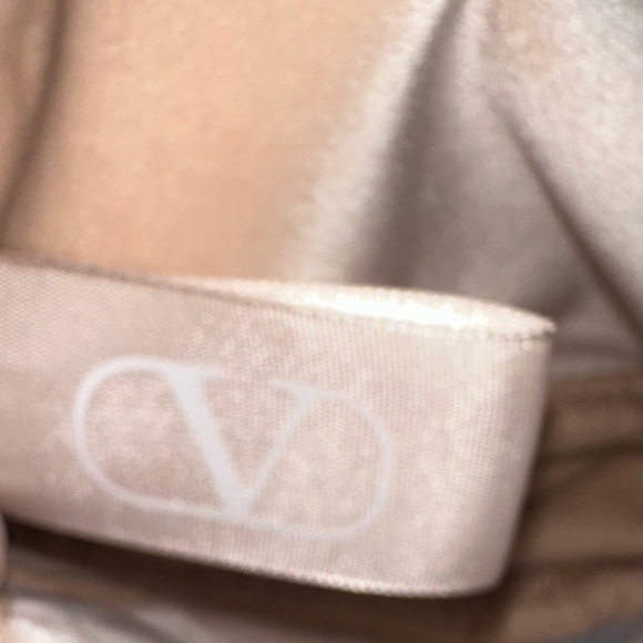 Valentino Velvet Blush Pink Wristlet - Picture 5 of 5